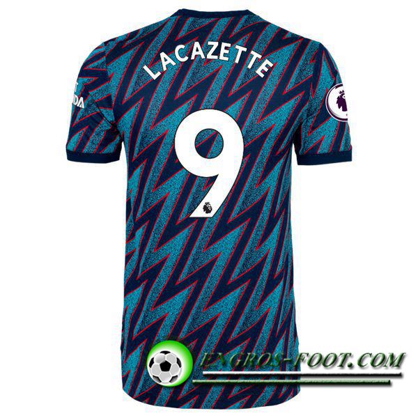 Maillot de Foot FC Arsenal (Alexandre Lacazette 9) Third 2021/2022