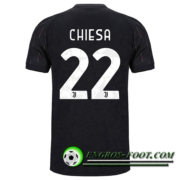 Maillot de Foot Juventus (CHIESA 22) Exterieur 2021/2022