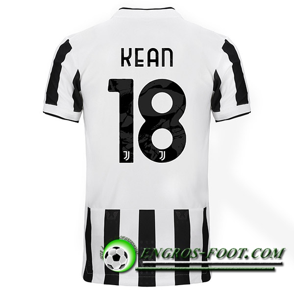 Maillot de Foot Juventus (KEAN 18) Domicile 2021/2022