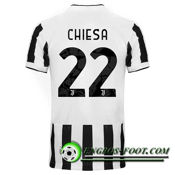 Maillot de Foot Juventus (CHIESA 22) Domicile 2021/2022