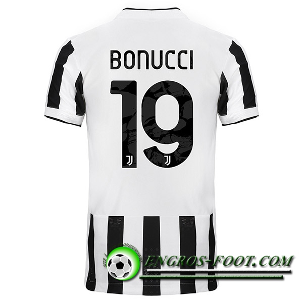 Maillot de Foot Juventus (BONUCCI 19) Domicile 2021/2022