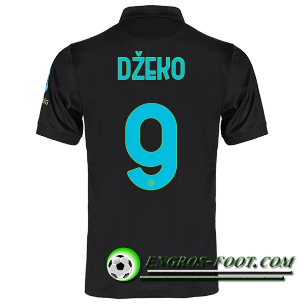 Maillot de Foot Inter Milan (DZEKO 9) Third 2021/2022