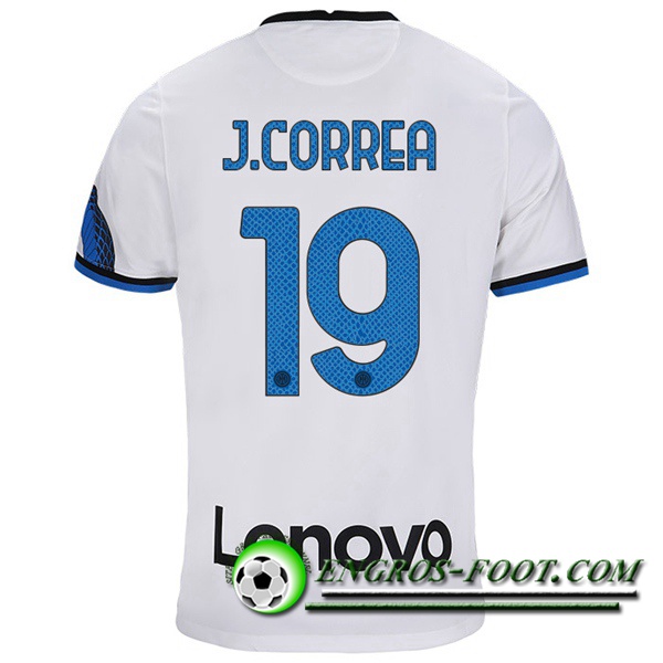 Maillot de Foot Inter Milan (J.CORREA 19) Exterieur 2021/2022