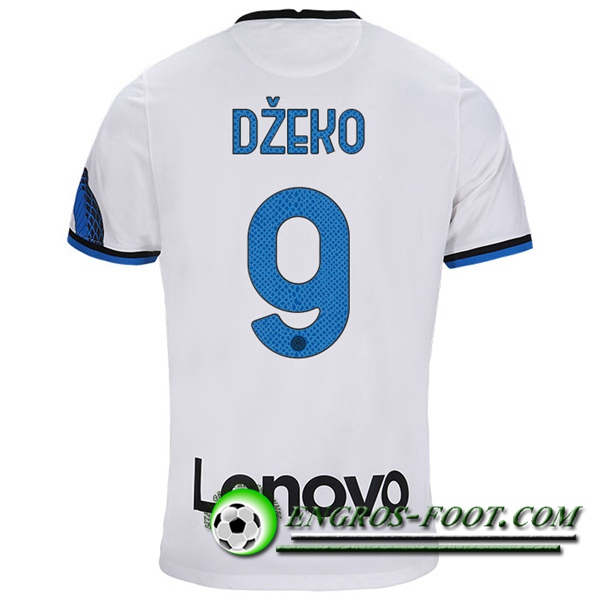 Maillot de Foot Inter Milan (DZEKO 9) Exterieur 2021/2022