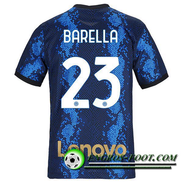 Maillot de Foot Inter Milan (BARELLA 23) Domicile 2021/2022