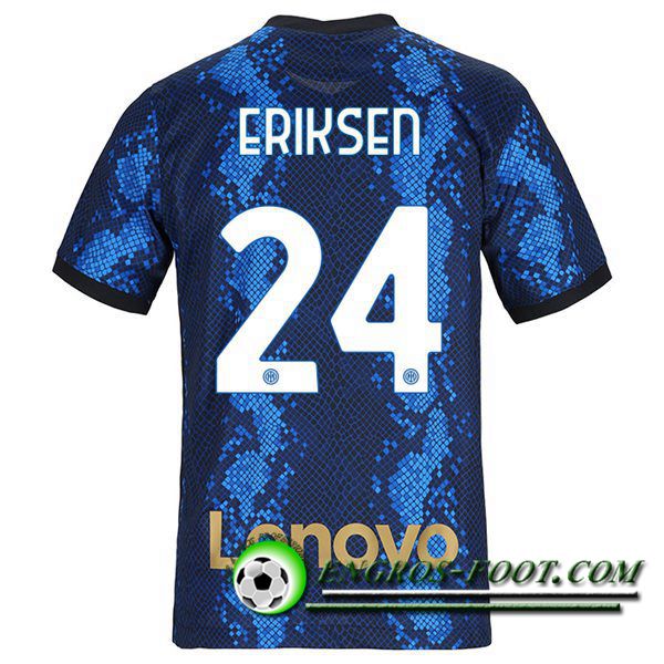 Maillot de Foot Inter Milan (ERIKSEN 24) Domicile 2021/2022