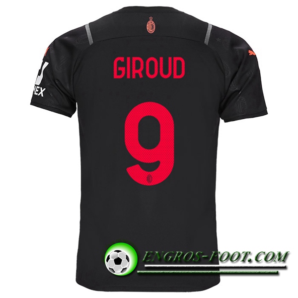 Maillot de Foot AC Milan (GIROUD 9) Third 2021/2022