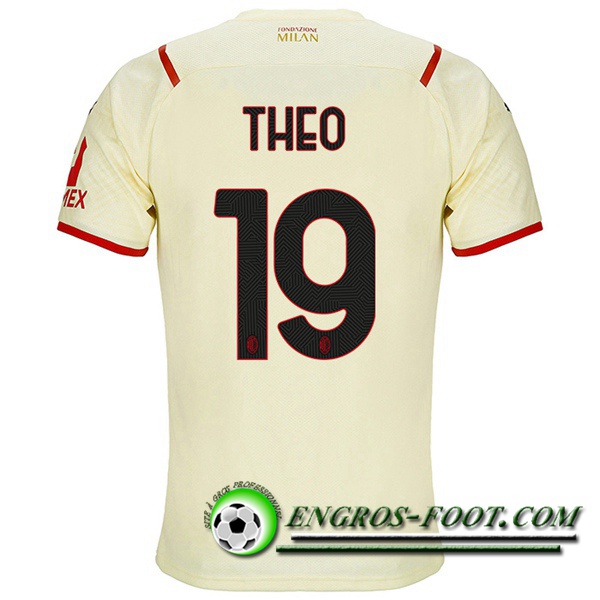 Maillot de Foot AC Milan (THEO 19) Exterieur 2021/2022