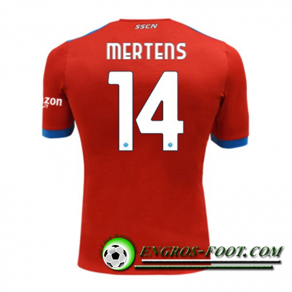 Maillot de Foot SSC Naples (MERTENS 14) Third 2021/2022