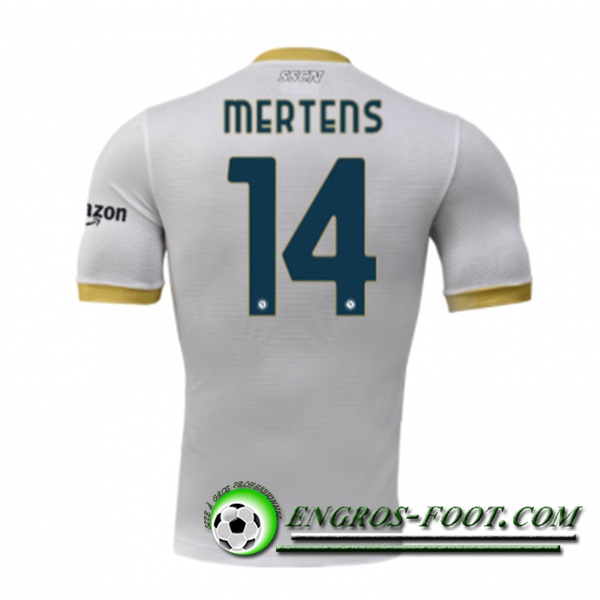 Maillot de Foot SSC Naples (MERTENS 14) Exterieur 2021/2022