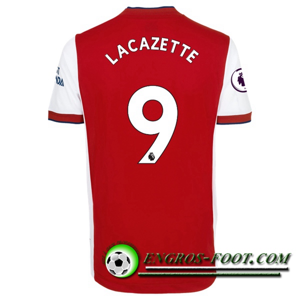 Maillot de Foot FC Arsenal (Alexandre Lacazette 9) Domicile 2021/2022