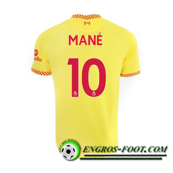 Maillot de Foot FC Liverpool (Sadio Mane 10) Third 2021/2022