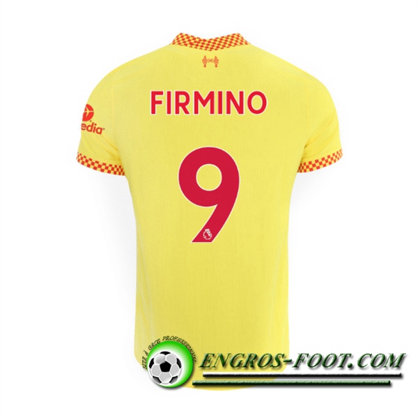 Maillot de Foot FC Liverpool (Roberto Firmino 9) Third 2021/2022