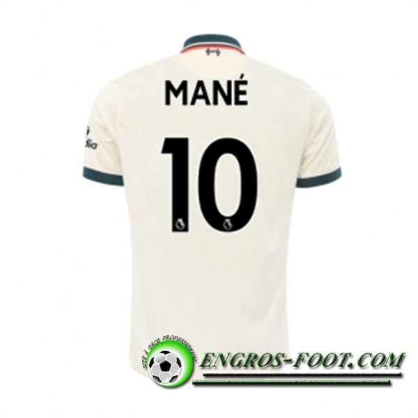 Maillot de Foot FC Liverpool (Sadio Mane 10) Exterieur 2021/2022