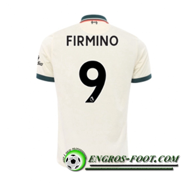 Maillot de Foot FC Liverpool (Roberto Firmino 9) Exterieur 2021/2022