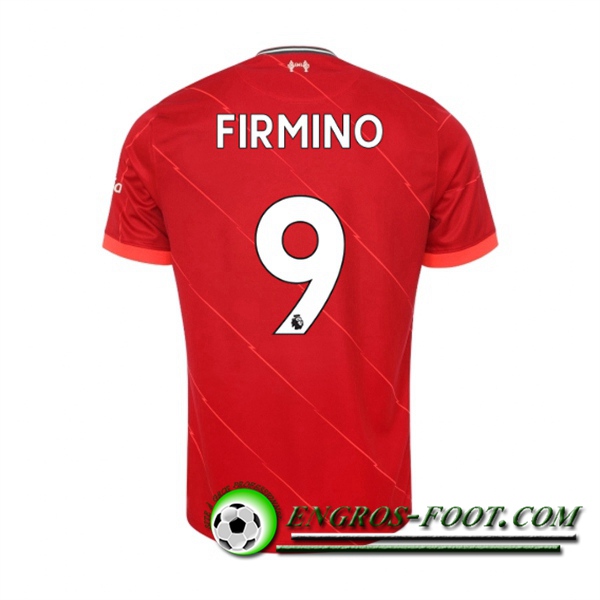 Maillot de Foot FC Liverpool (Roberto Firmino 9) Domicile 2021/2022