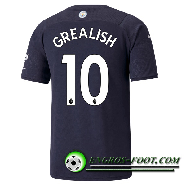 Maillot de Foot Manchester City (GREALISH 10) Third 2021/2022