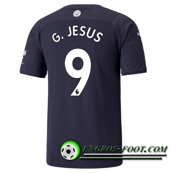 Maillot de Foot Manchester City (G.JESUS 9) Third 2021/2022