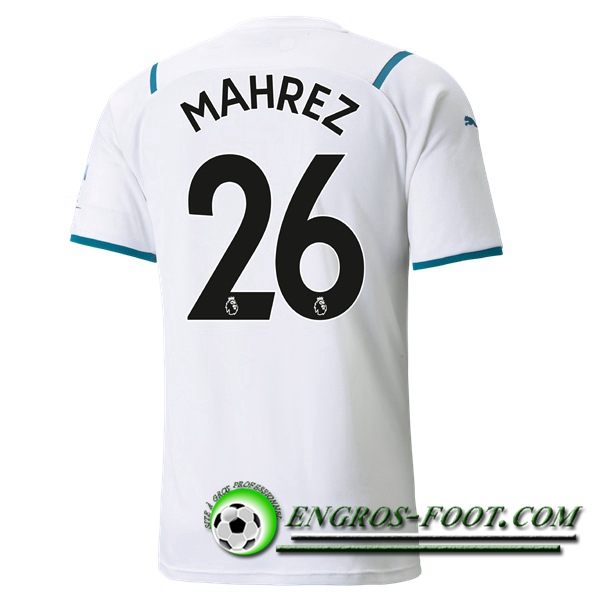 Maillot de Foot Manchester City (MAHREZ 26) Exterieur 2021/2022