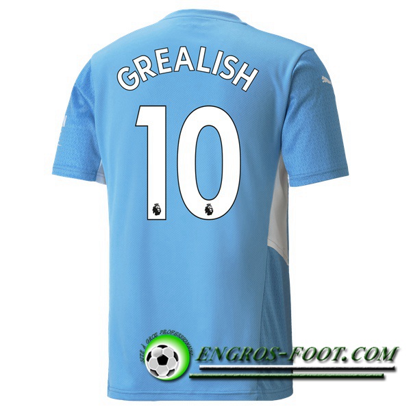 Maillot de Foot Manchester City (GREALISH 10) Domicile 2021/2022