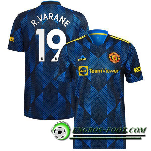 Maillot de Foot Manchester United (R.Varane 19) Third 2021/2022