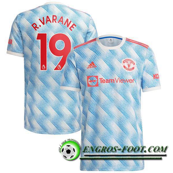 Maillot de Foot Manchester United (R.Varane 19) Exterieur 2021/2022