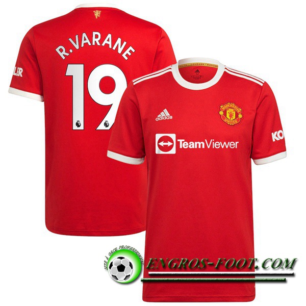 Maillot de Foot Manchester United (R.Varane 19) Domicile 2021/2022