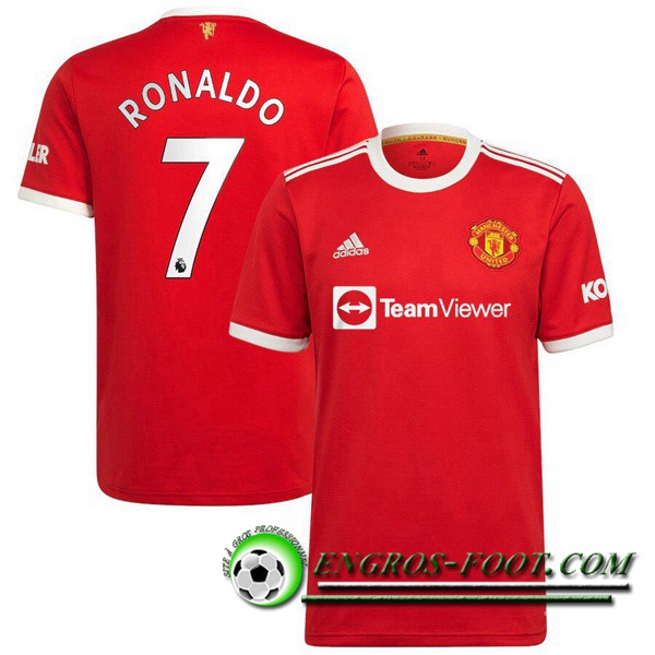 Maillot de Foot Manchester United (Ronaldo 7) Domicile 2021/2022