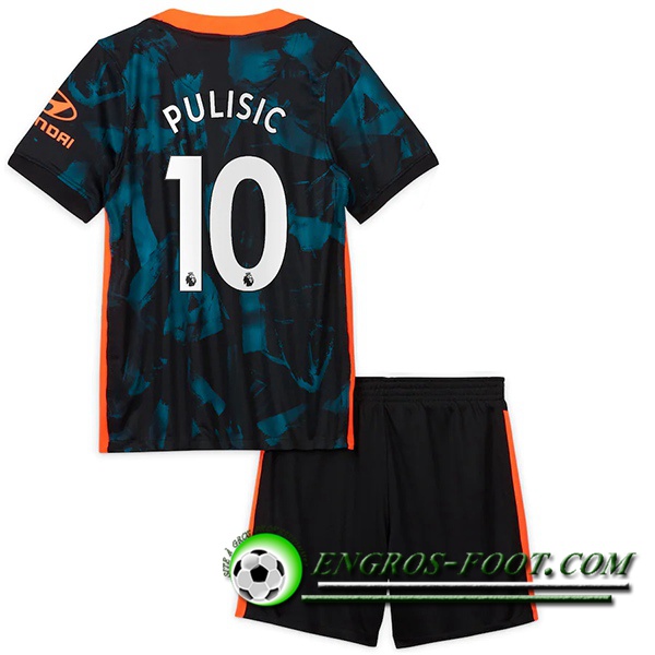 Maillot de Foot FC Chelsea (Pulisic 10) Enfant Third 2021/2022