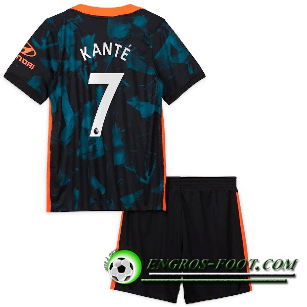 Maillot de Foot FC Chelsea (Kante 7) Enfant Third 2021/2022