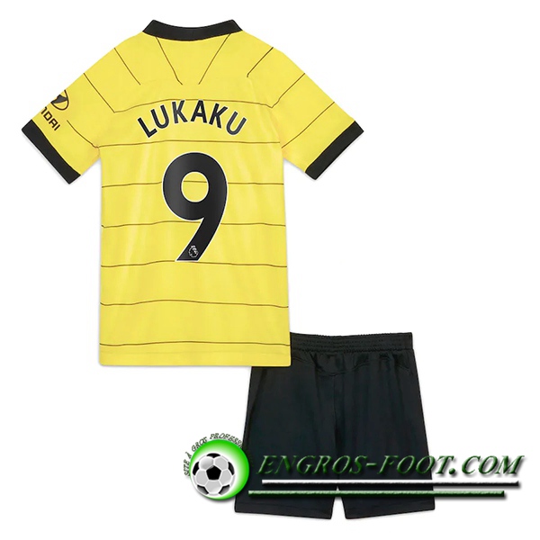 Maillot de Foot FC Chelsea (Lukaku 9) Enfant Exterieur 2021/2022