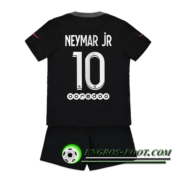 Maillot de Foot Jordan PSG (Neymar Jr 10) Enfant Third 2021/2022