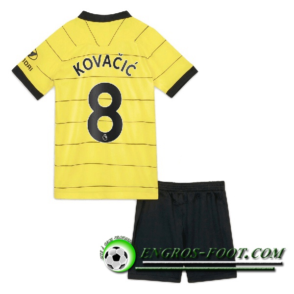 Maillot de Foot FC Chelsea (Kovacic 8) Enfant Exterieur 2021/2022