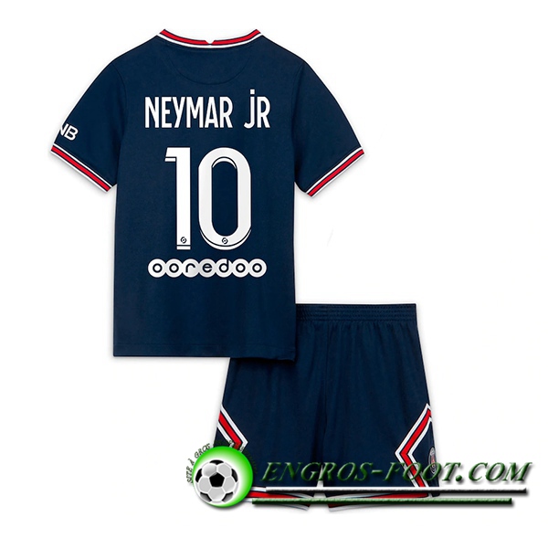 Maillot de Foot Jordan PSG (Neymar Jr 10) Enfant Domicile 2021/2022