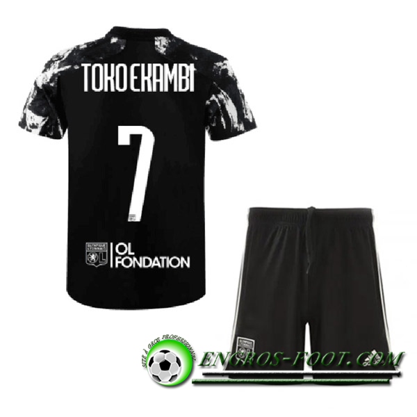 Maillot de Foot Lyon (TOKO EKAMBI 7) Enfant Third 2021/2022