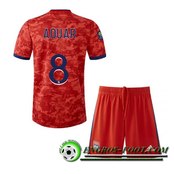 Maillot de Foot Lyon (AOUAR 8) Enfant Exteieuir 2021/2022