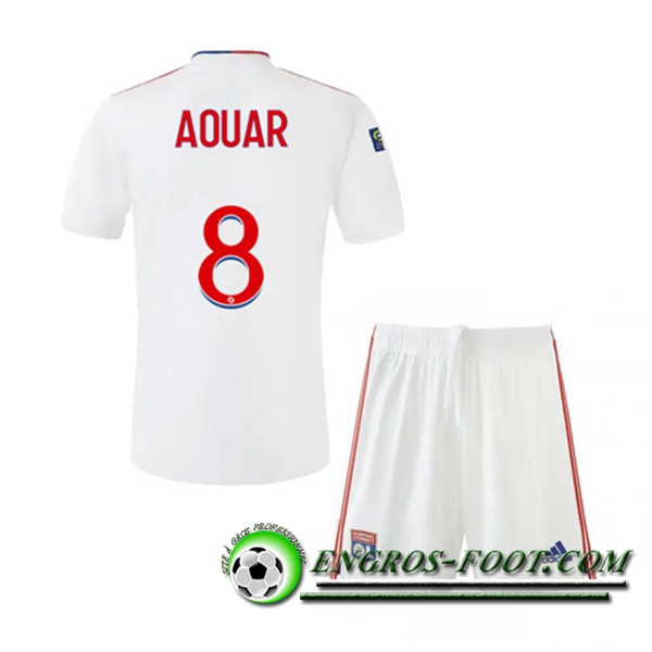 Maillot de Foot Lyon (AOUAR 8) Enfant Domicile 2021/2022