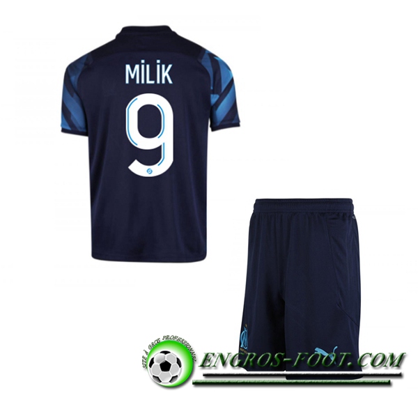 Maillot de Foot Marseille OM (MILIK 9) Enfant Exterieur 2021/2022