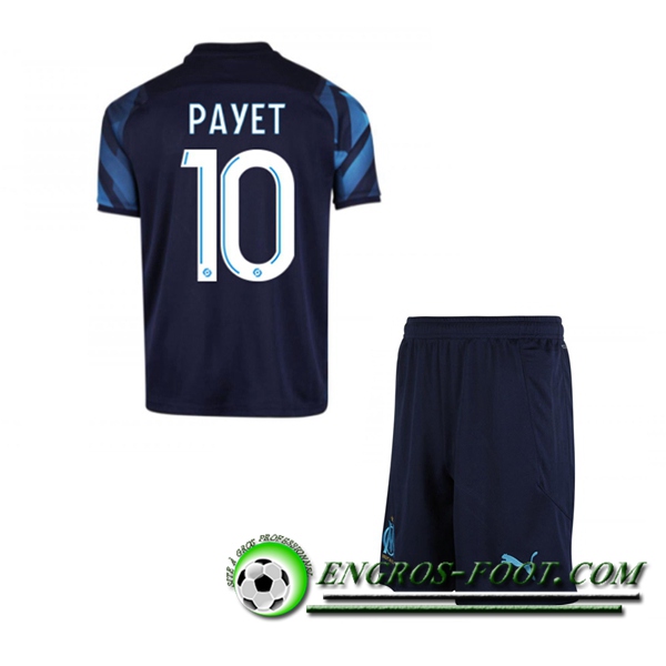 Maillot de Foot Marseille OM (PAYET 10) Enfant Exterieur 2021/2022