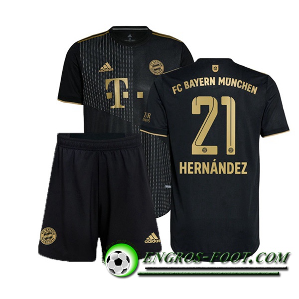 Maillot de Foot Bayern Munich (Hernandez 21) Enfant Exterieur 2021/2022