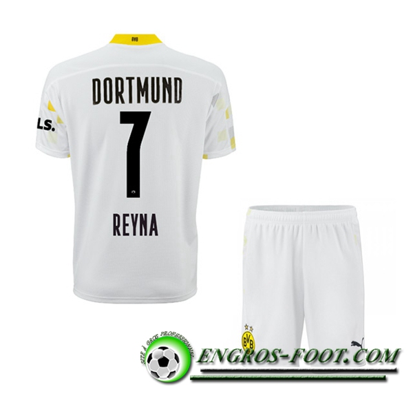 Maillot de Foot Dortmund BVB (Reyna 7) Enfant Third 2021/2022