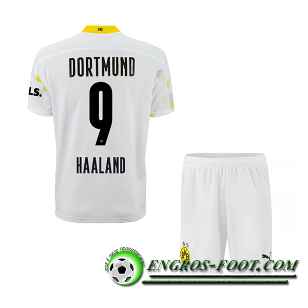 Maillot de Foot Dortmund BVB (Haaland 9) Enfant Third 2021/2022