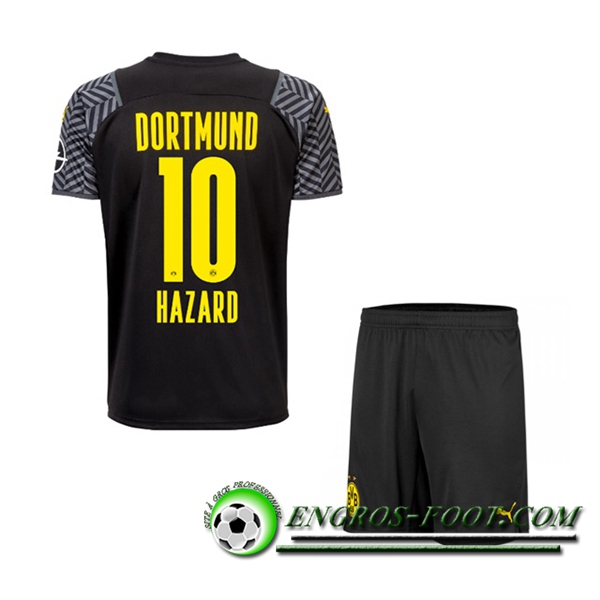 Maillot de Foot Dortmund BVB (Hazard 10) Enfant Exteieuir 2021/2022