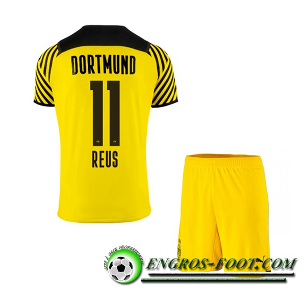 Maillot de Foot Dortmund BVB (Reus 11) Enfant Domicile 2021/2022