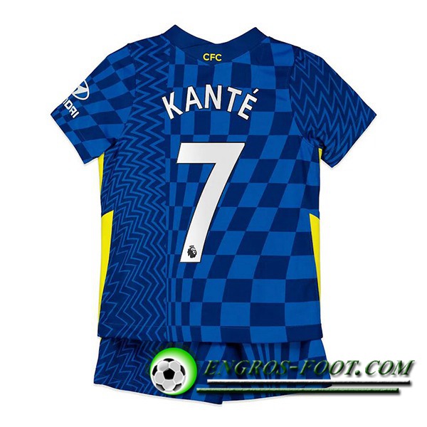 Maillot de Foot FC Chelsea (Kante 7) Enfant Domicile 2021/2022