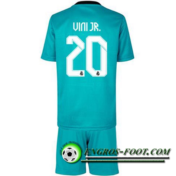 Maillot de Foot Real Madrid (Vini Jr 20) Enfant Third 2021/2022