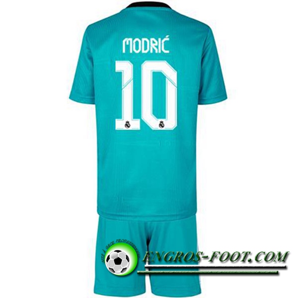 Maillot de Foot Real Madrid (Modric 10) Enfant Third 2021/2022