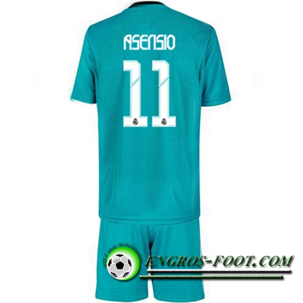 Maillot de Foot Real Madrid (Asensio 11) Enfant Third 2021/2022