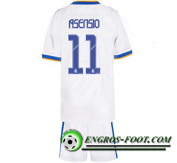 Maillot de Foot Real Madrid (Asensio 11) Enfant Domicile 2021/2022