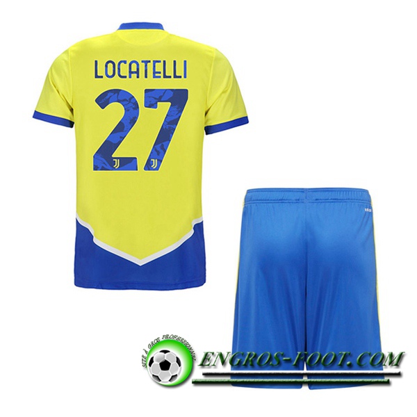 Maillot de Foot Juventus (LOCATELLI 27) Enfant Third 2021/2022